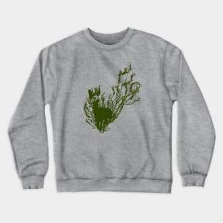 Deer (green) Crewneck Sweatshirt